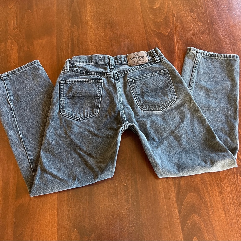 200s Y2K Wrangler Straight Leg Jeans - Picture 4 of 7